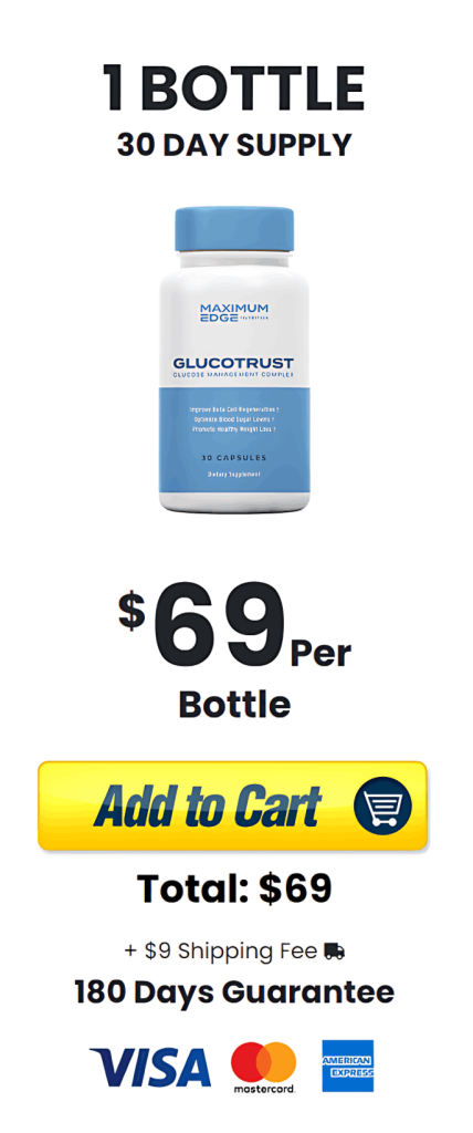 GlucoTrust 1-bottle-Price