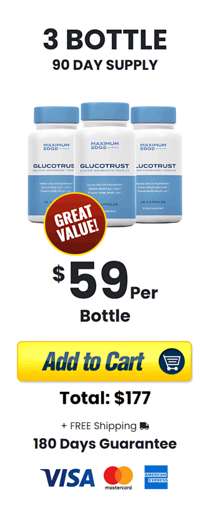 GlucoTrust 3-bottle-Price